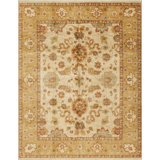 Oushak One-of-a-Kind Rectangle 8'5" X 10'8" Hand Knotted Area Rug