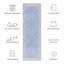 Tapis oriental bleu / gris-1973074685