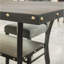 Mobilier de salle à manger Table de salle à manger rectangulaire en bois naturel 1pc