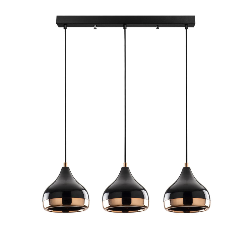 Lustre, Cuivre / noir