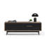 LINQ Solid Wood and Glass Media Console