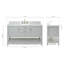 Bayhill 61'' W Single Vanity-602778886