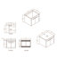 Meuble-lavabo 24 po sans comptoir
