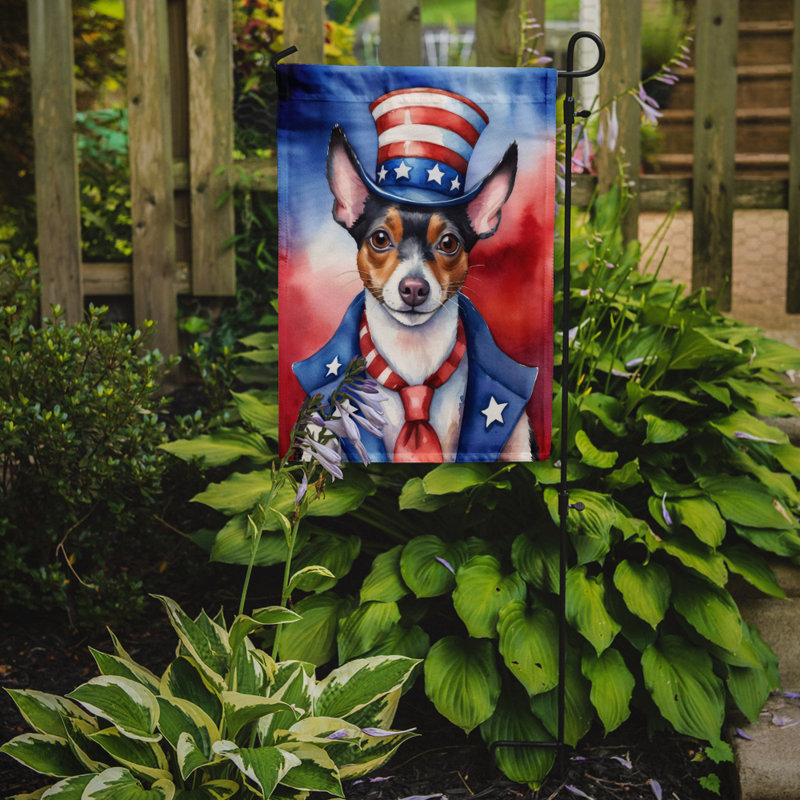 Drapeau patriotique du jardin américain, Terrier de rat