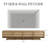 78.7" TV Console Modern TV Stand With Storage Walnut Finish-1313108201