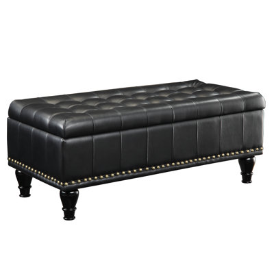 Jonson Faux Leather Ottoman