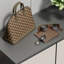 Rangement à chaussures gris en aluminium