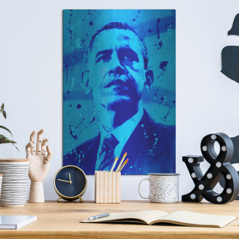 «President 1» par Abstract Graffiti, art mural, H 16 po x l 12 po