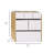 6 Piece Fabric Storage Bin Set-86127496