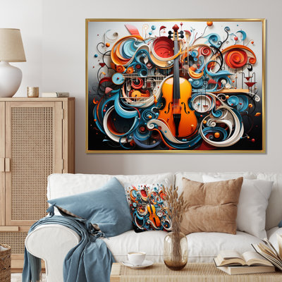 «Malisia Colorful surreal symphony II», reproduction sur toile