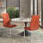 16.5'' H Faux Leather Upholstered Cantilever Chair-32412079-32412082