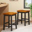 Tabouret de 24 po en noyer