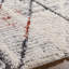 Tapis en polyester tissé à la machine Mitcham gris / orange / ivoire-840402061