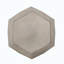 Table d'appoint hexagonale en béton Bellantoni-1038525819