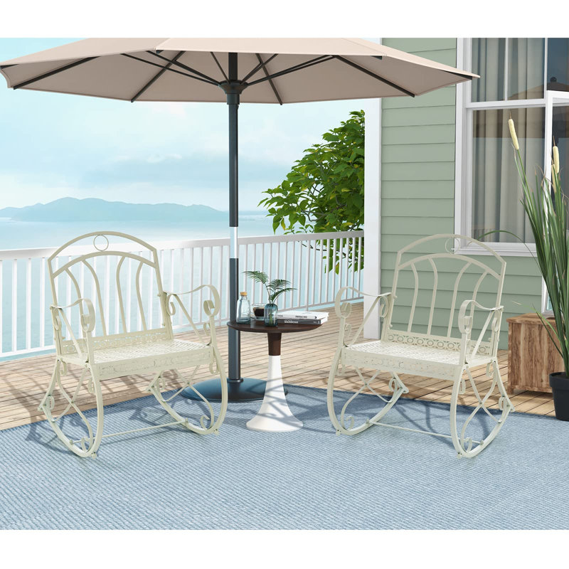 Chandabai Metal Outdoor Chair