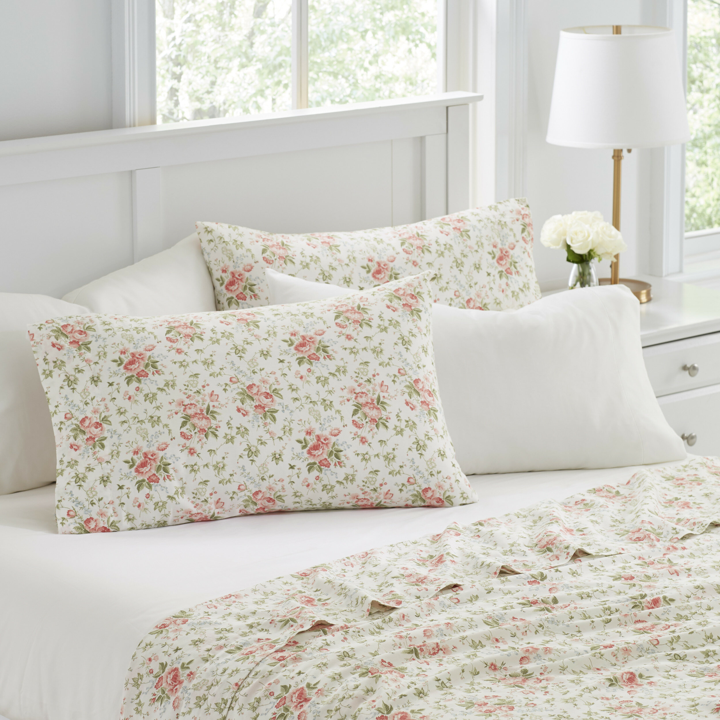 Laura Ashley Floral Pillowcases