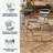 Chrisoula Modern Aluminum Slat Back Stacking Patio Chairs-986429790