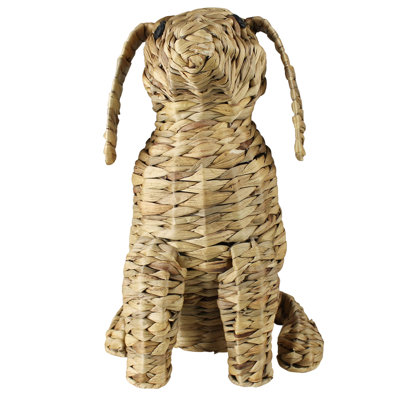 Sona Water Hyacinth Sitting Dog