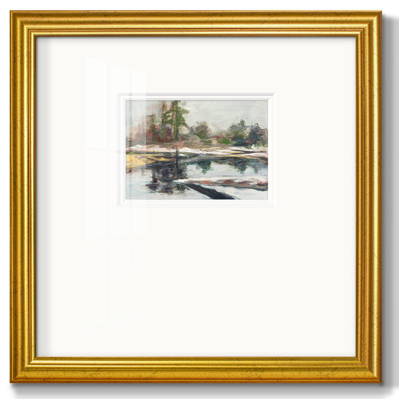 Impression silencieuse, H 17 po x l 17 po x P 1,25 po