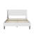 Queen Size Linen Bed Frame with Wingback Headboard, Upholstered Wing Side Queen Platform Bed with Wooden Slats Support, USB Ports, No Box Spring Needed, Noise Free-1272693087-1220992813