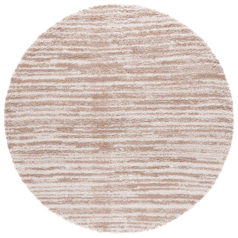 Edwinton Performance Abstract Rug, Round 6'7"