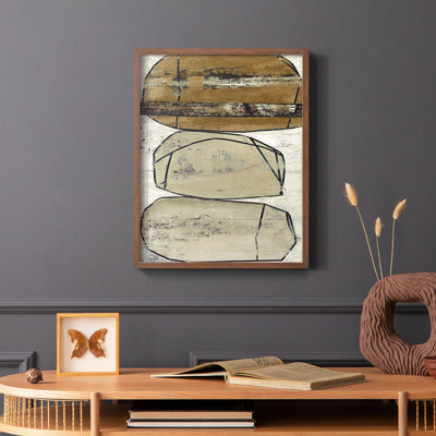 Dim Sum I, reproduction encadrée - bois massif