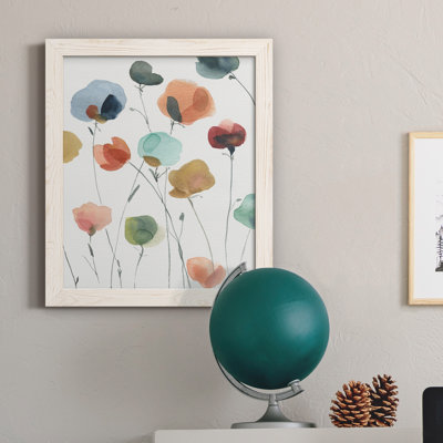 «Lollipop Garden II», peinture sur toile encadrée