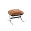 Repose-pieds en cuir d'inspiration Bauhaus-1132199213