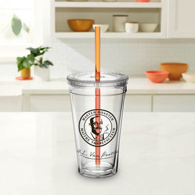 Van Houtte® 16 oz. Verre avec paille