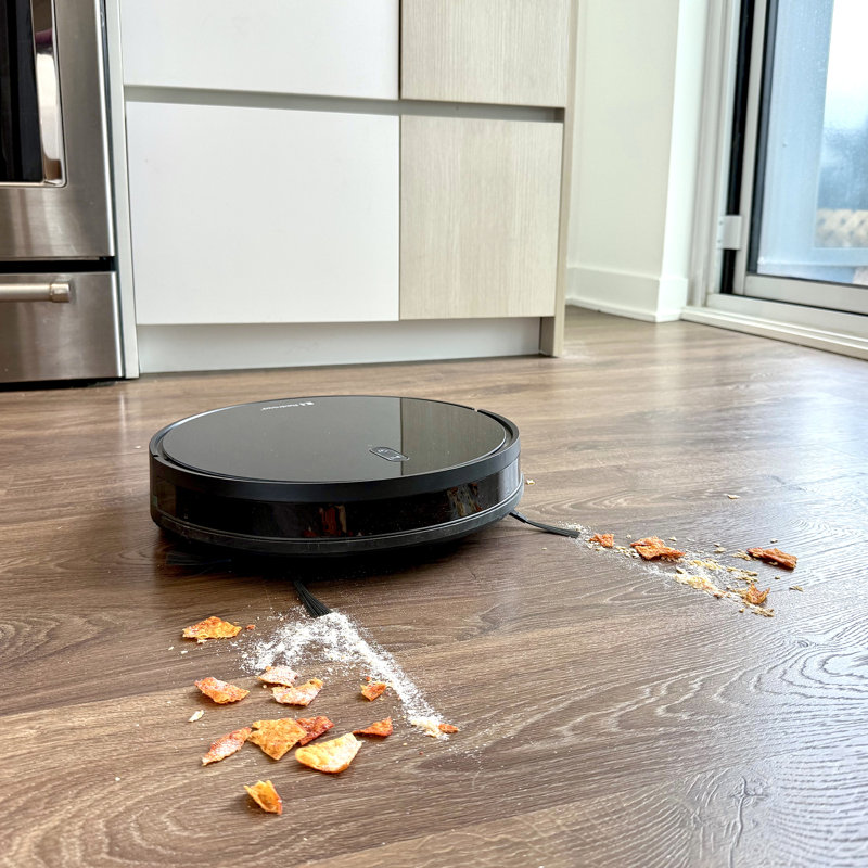 Robot aspirateur et vadrouille 3 en 1 Redroad, Wi-Fi, APP / commande vocale, autonomie de 150 minutes, noir, E3