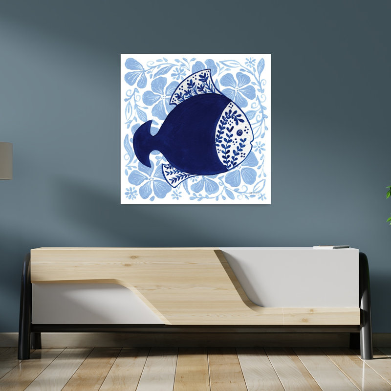 Art côtier chinois, H 36 po x l 36 po