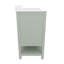 Ensemble de meuble-lavabo simple 36 po avec lavabo, armoire, tablette de rangement ouverte et tiroirs de rangement Caniya-1045739435-1030693171-1045739432