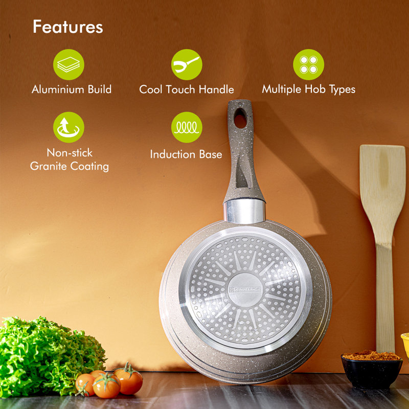 Aluminum Non-Stick Frying Pan, 24 cm