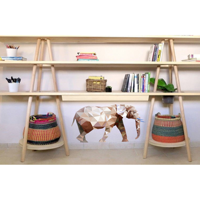 Animals Wall Decal, 22" H x 37" W