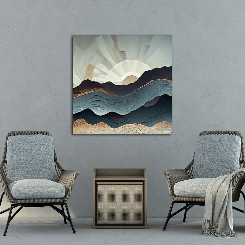 Modern Earth 1754, 24" H x 24" W