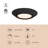 Weylo 6-in White dimmable LED Flush Mount-124959523