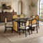 Upholstered Counter Stool with Iron Frame