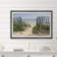 Reproduction de photo encadrée « beach entrance » sur papier-1577964499