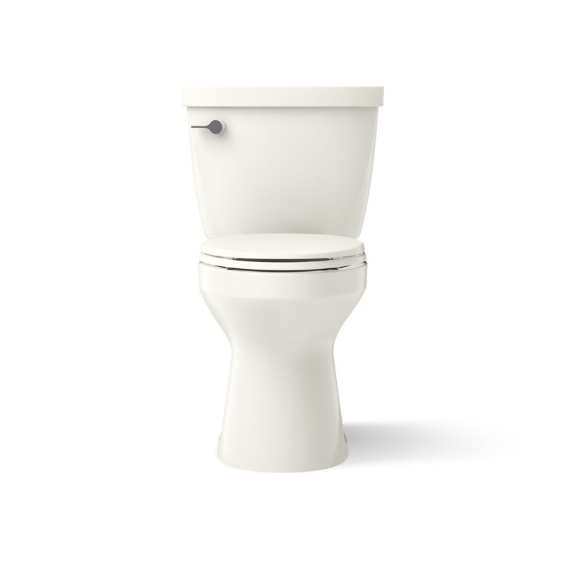Cimarron® Two-Piece Elongated Toilet, 1.28 Gpf, Biscuit