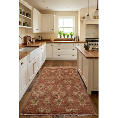 Tapis oriental rouille 4X6