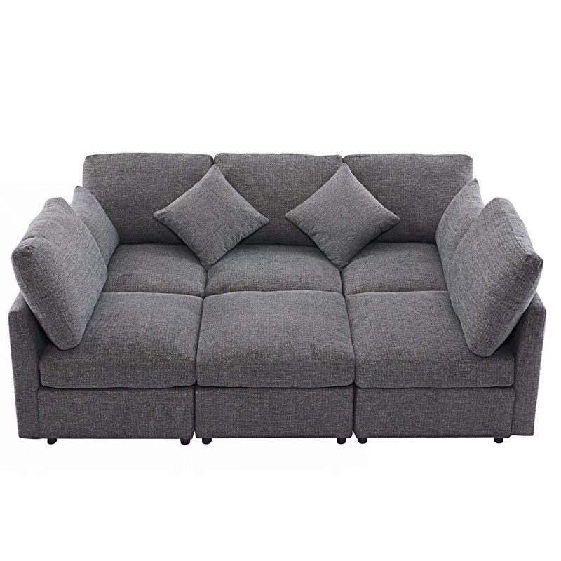 Sectional Sofa, Modular Sofa, U-Shaped Sofa Couch