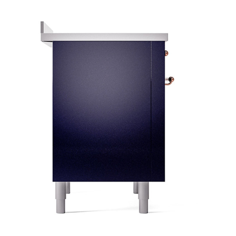 ILVE Nostalgie II Noblesse 36 in Induction Range, Midnight Blue/Copper