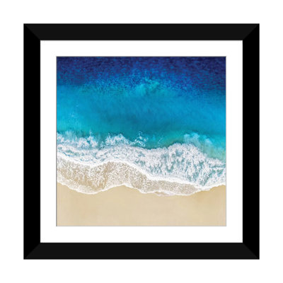« aqua ocean vagues i », impression sur toile