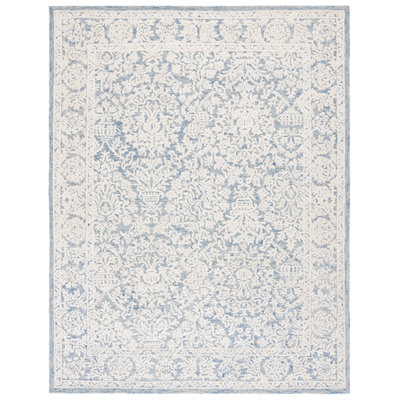 Tapis oriental en laine et coton touffeté à la main avec du latex Ebtisaam