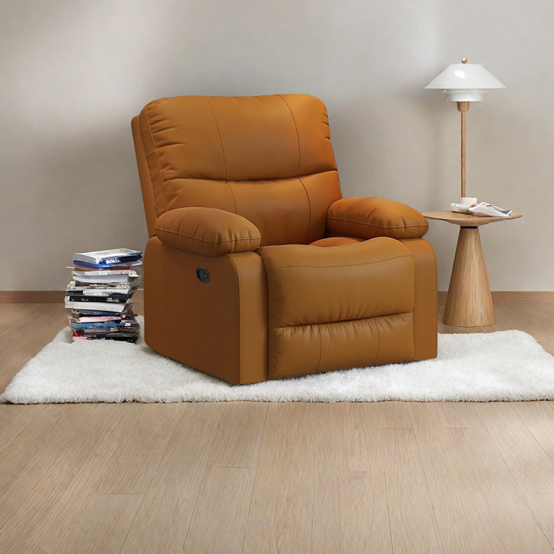 Fauteuil inclinable luxueux avec angles réglables Luxe, Orange