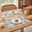 Napperons floraux en lin, napperons Boho imperméables et durables pour la cuisine, ensemble de 6 napperons rustiques lavables-836260677-836260685