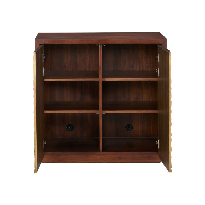 Jardin Solid Wood Accent Cabinet
