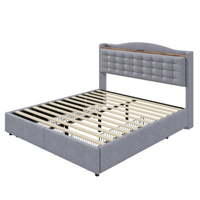 Baun Upholstered Storage Bed