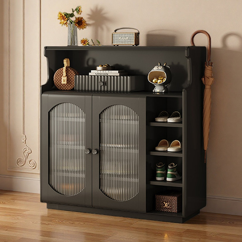 Fashionable and popular storage shoe cabinet, Black