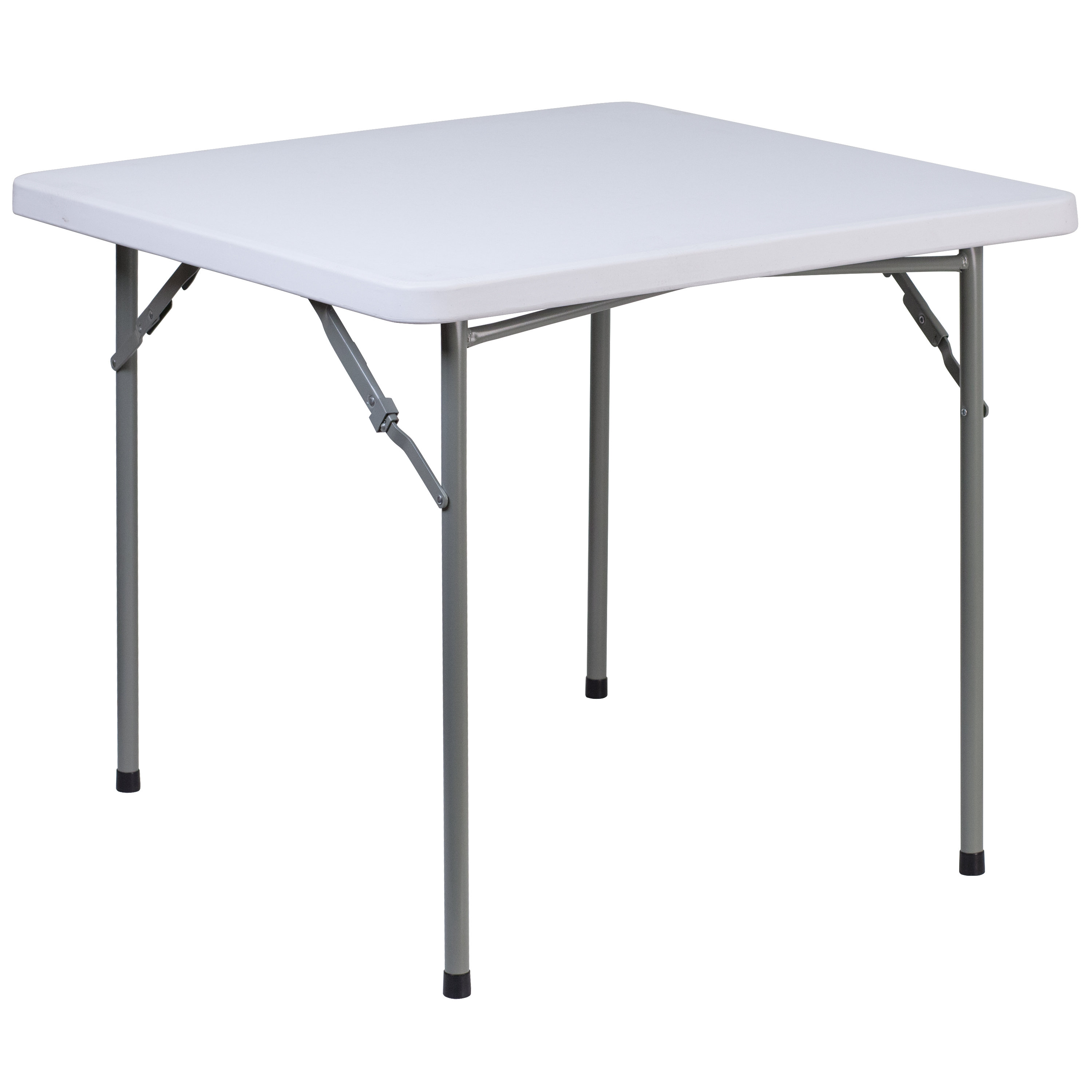 Flash Furniture Parker 2.81-Foot Square Plastic Folding Table - Card ...